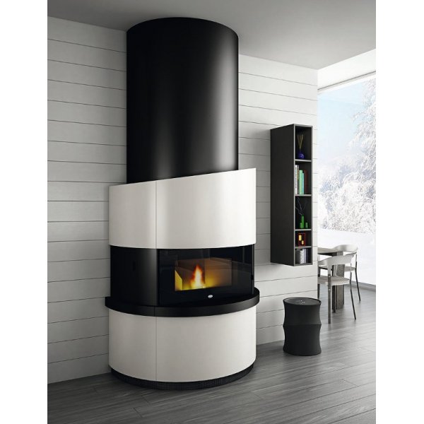 Camino a pellet Michelangelo ventilazione frontale - 10 kw